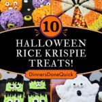 halloween rice krispie treats recipes dinners done quick pinterest