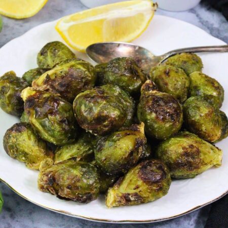 air fryer frozen brussel sprouts recipe dinners done quick featured image