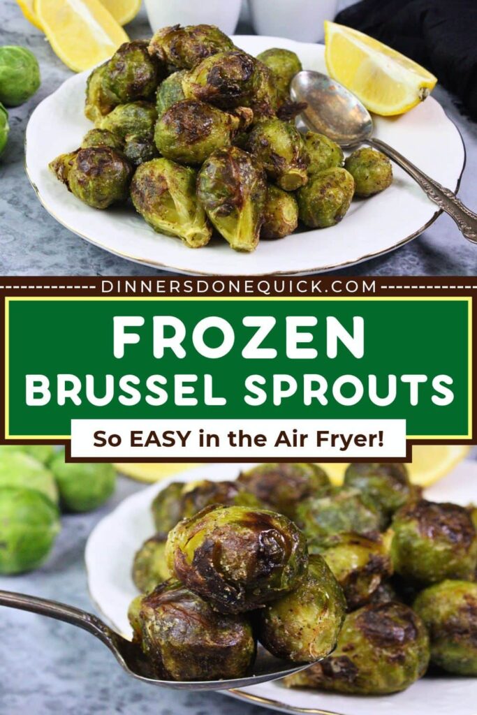 air fryer frozen brussel sprouts recipe dinners done quick pinterest