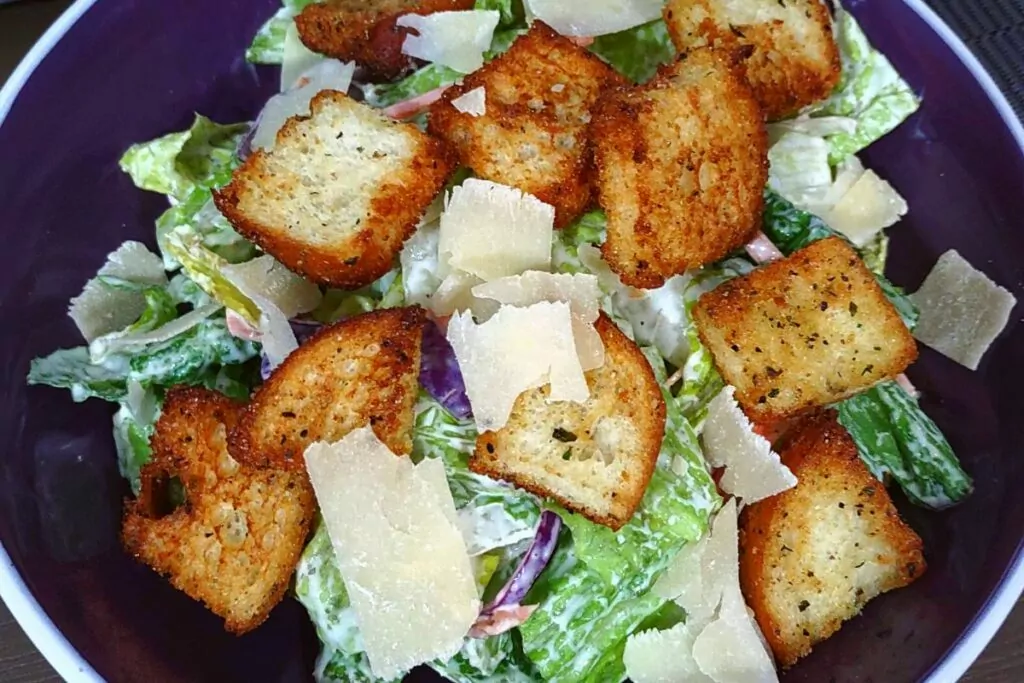 how to make air fryer croutons garlic and herb recipe dinners done quick cover