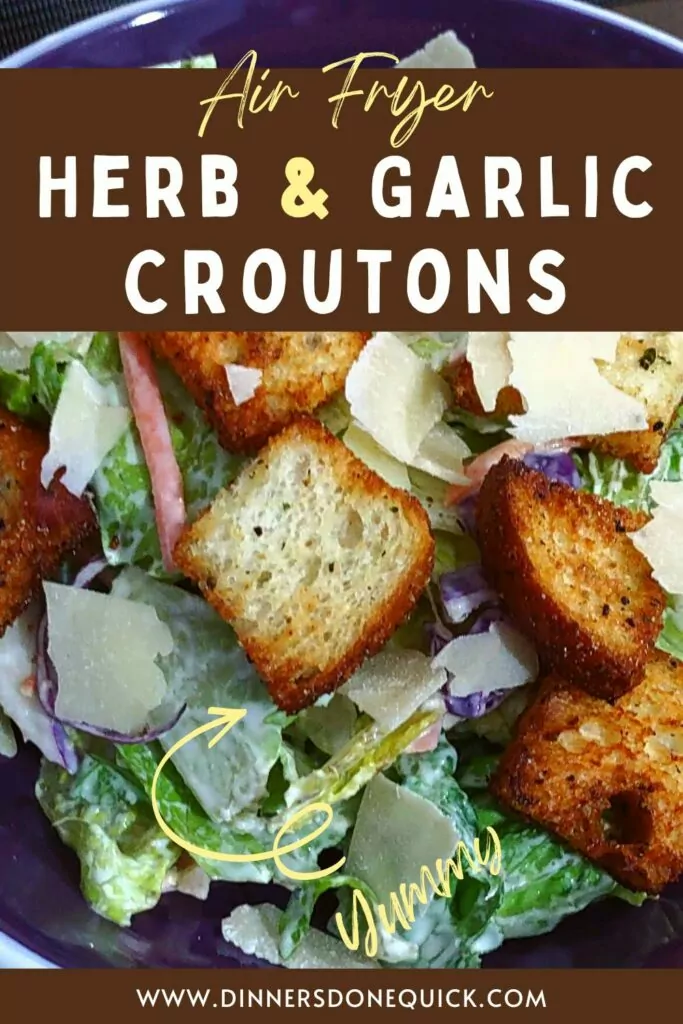 how to make croutons in the air fryer dinners done quick pinterest