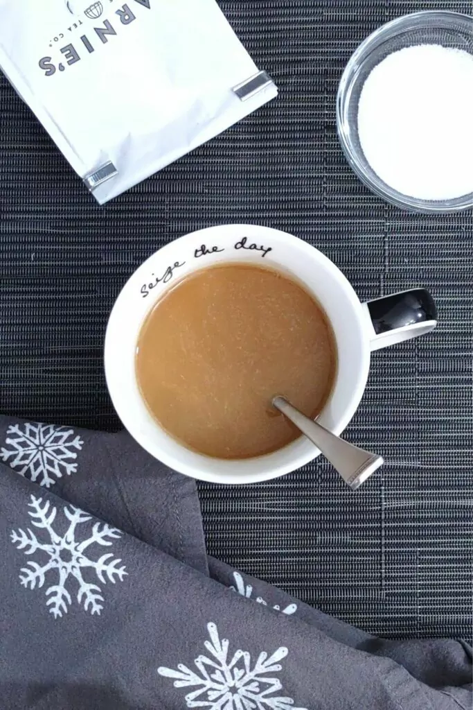 coffee in the microwave with milk