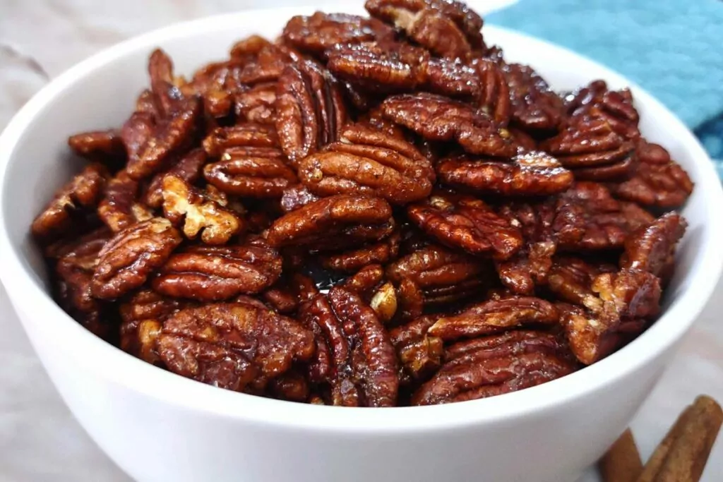How to Make Honey Roasted Pecans in the Air Fryer Easy Snack