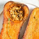 butternut squash with maple syrup in the air fryer recipesfromapantry