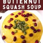 fresh roasted butternut squash soup in the air fryer dinners done quick pinterest