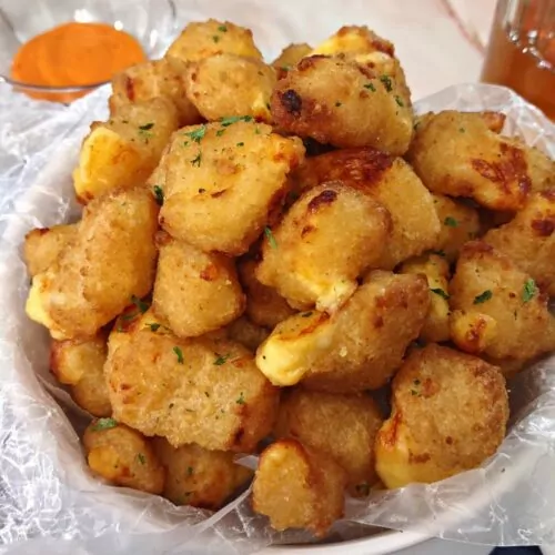 how long to cook frozen cheese curds in the air fryer dinners done quick