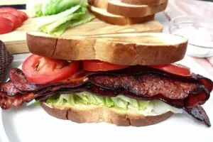 how to cook turkey bacon blt sandwich in the air fryer dinners done quick