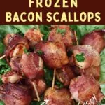 how to make frozen bacon wrapped scallops in the air fryer dinners done quick pinterest