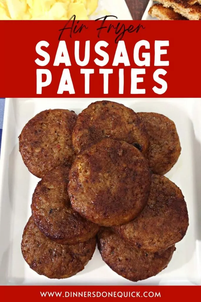 how to cook frozen sausage patties in the air fryer dinners done quick pinterest