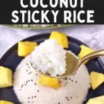 how to make coconut sticky rice in the microwave dinners done quick pinterest