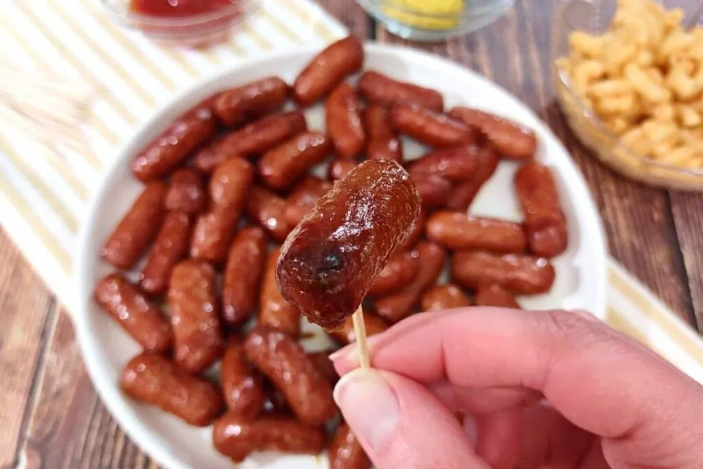 Air Fryer Cocktail Franks The Perfect Party Food! Dinners Done Quick