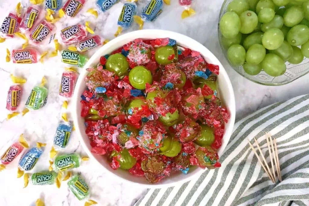 How to Make Jolly Rancher Grapes with Microwave Magic Dinners Done Quick