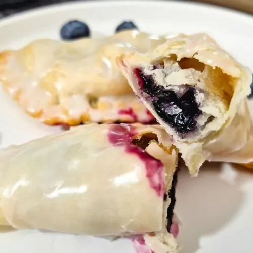 air fryer blueberry hand pies recipe dinners done quick