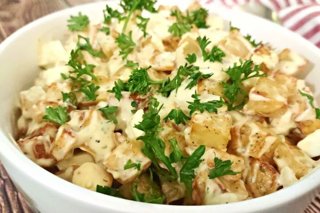 Creamy Air Fryer Potato Salad Revolutionize Your Barbecue! Dinners