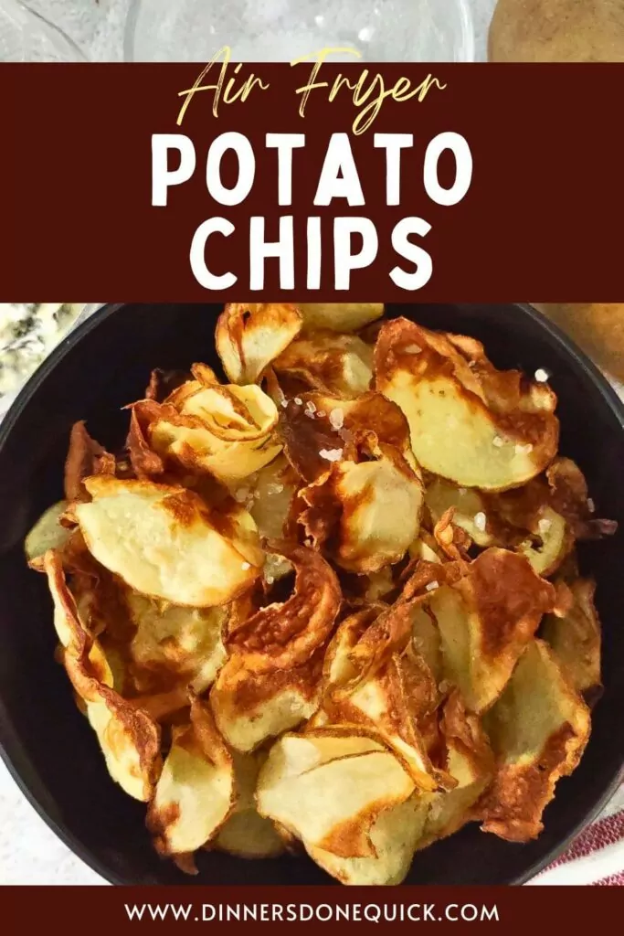 Ninja Air Fryer Potato Chips Crispy & Addicting! Dinners Done Quick