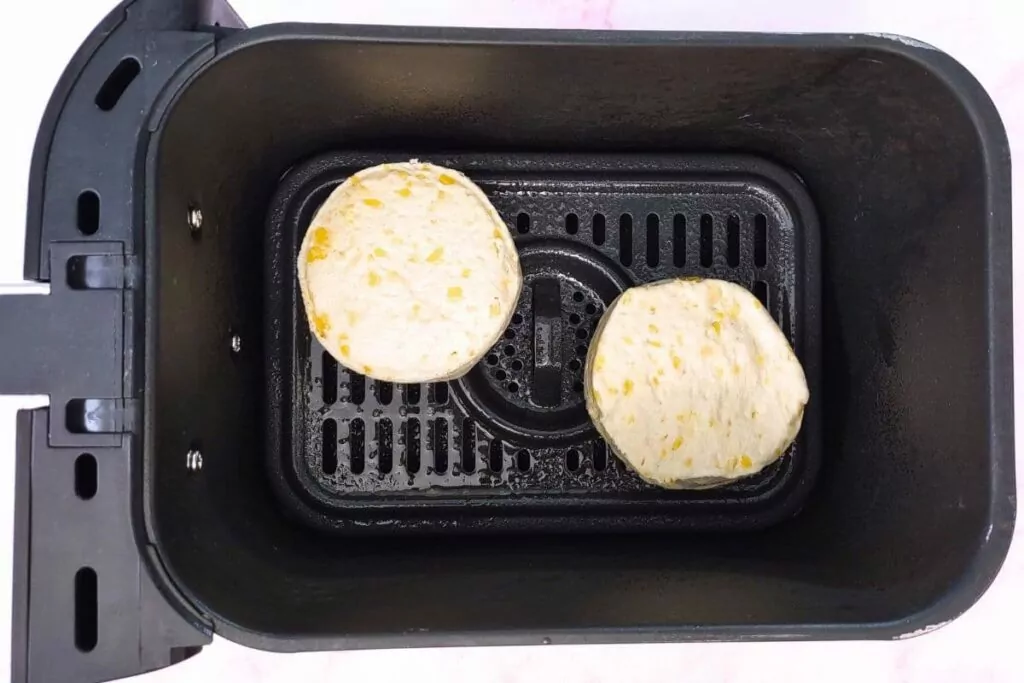 air fry biscuits until they are browned