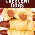 air fryer crescent dogs recipe dinners done quick pinterest