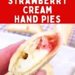 air fryer strawberry cream hand pies recipe dinners done quick pinterest