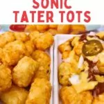 how to make air fryer sonic tater tots dinners done quick pinterest
