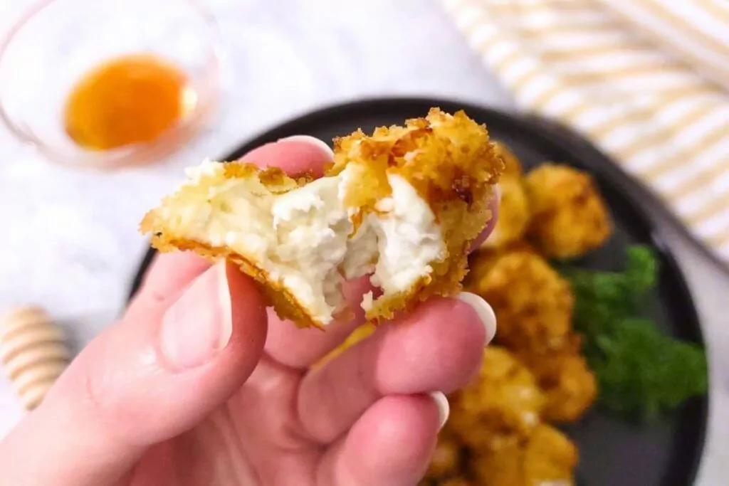 Air Fryer Goat Cheese Balls Crunchy Creamy Perfection! Dinners Done