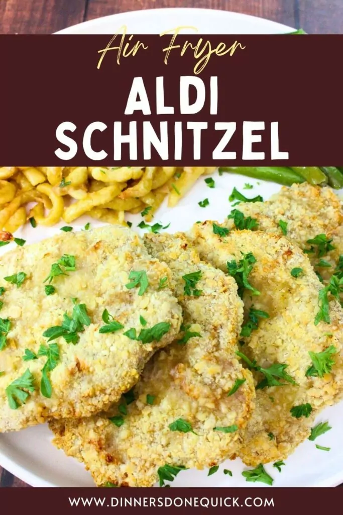 Air Fryer Aldi Pork Schnitzel Delicious 15 Minute Dinner Dinners