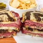 air fryer reuben sandwich recipe dinners done quick featured image