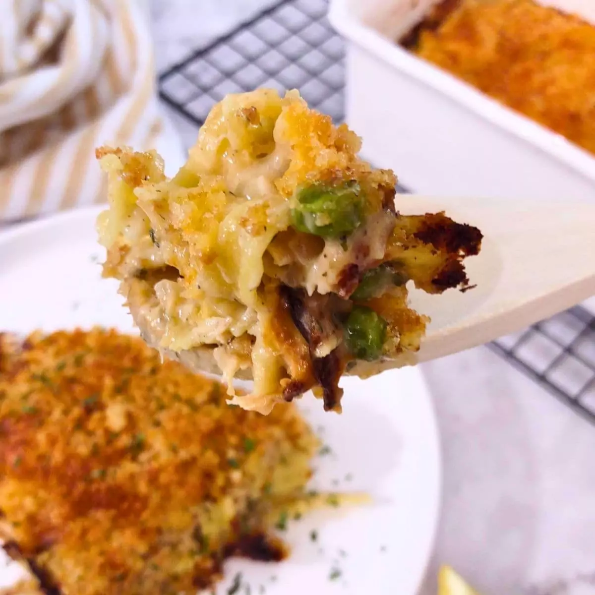 air fryer tuna casserole recipe dinners done quick featured image