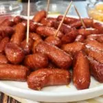 honey mustard air fryer cocktail franks recipe dinners done quick featured image