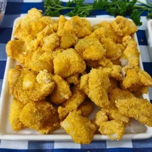 homemade crispy air fryer catfish nuggets dinners done quick featured image