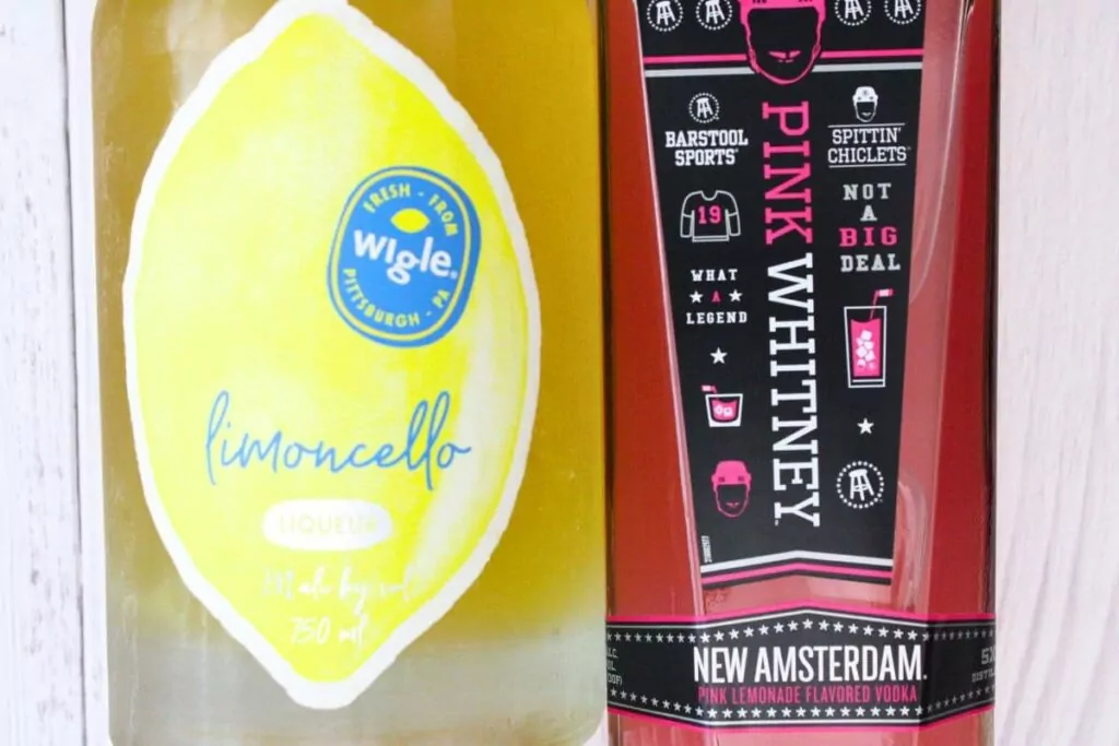 ingredients to make pink whitney shot