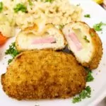 air fryer frozen chicken cordon bleu recipe dinners done quick featured image