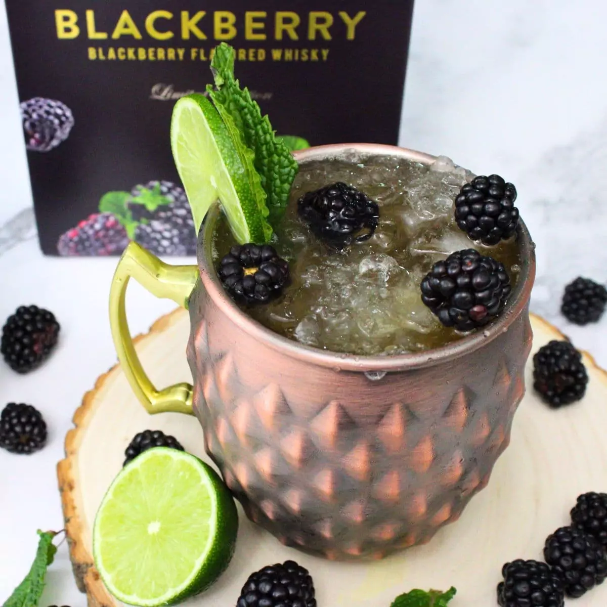 crown royal blackberry kentucky mule cocktail dinners done quick featured image