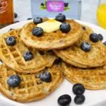 trader joes blueberry waffles in the air fryer dinners done quick featured image