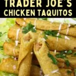 trader joes chicken taquitos in the air fryer recipe dinners done quick pinterest