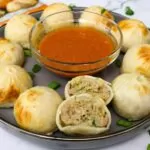 aldi frozen momo in the air fryer recipe dinners done quick featured image