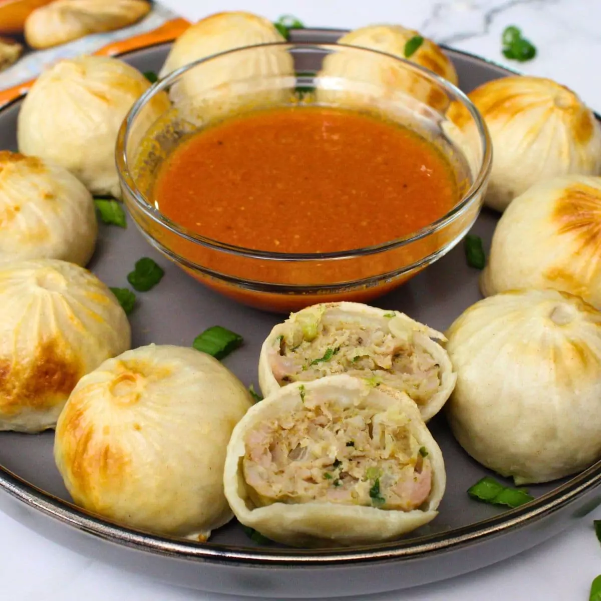 aldi frozen momo in the air fryer recipe dinners done quick featured image