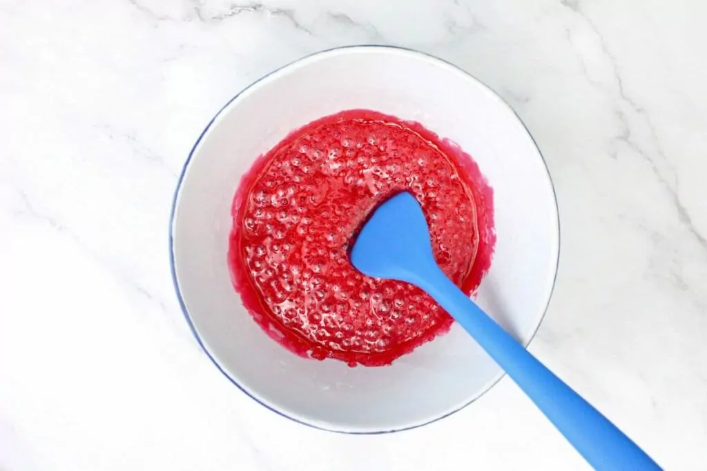 microwave jolly ranchers again until bubbling