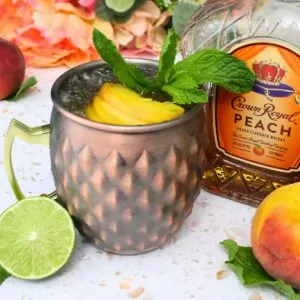 crown royal peach mule cocktail recipe dinners done quick featured image