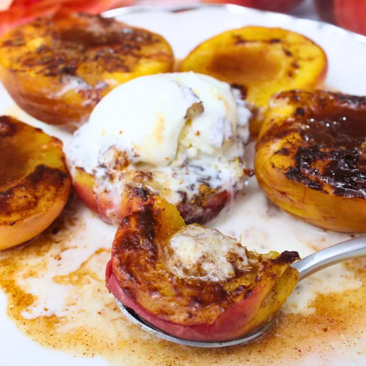 microwave baked peaches recipe dinners done quick featured image
