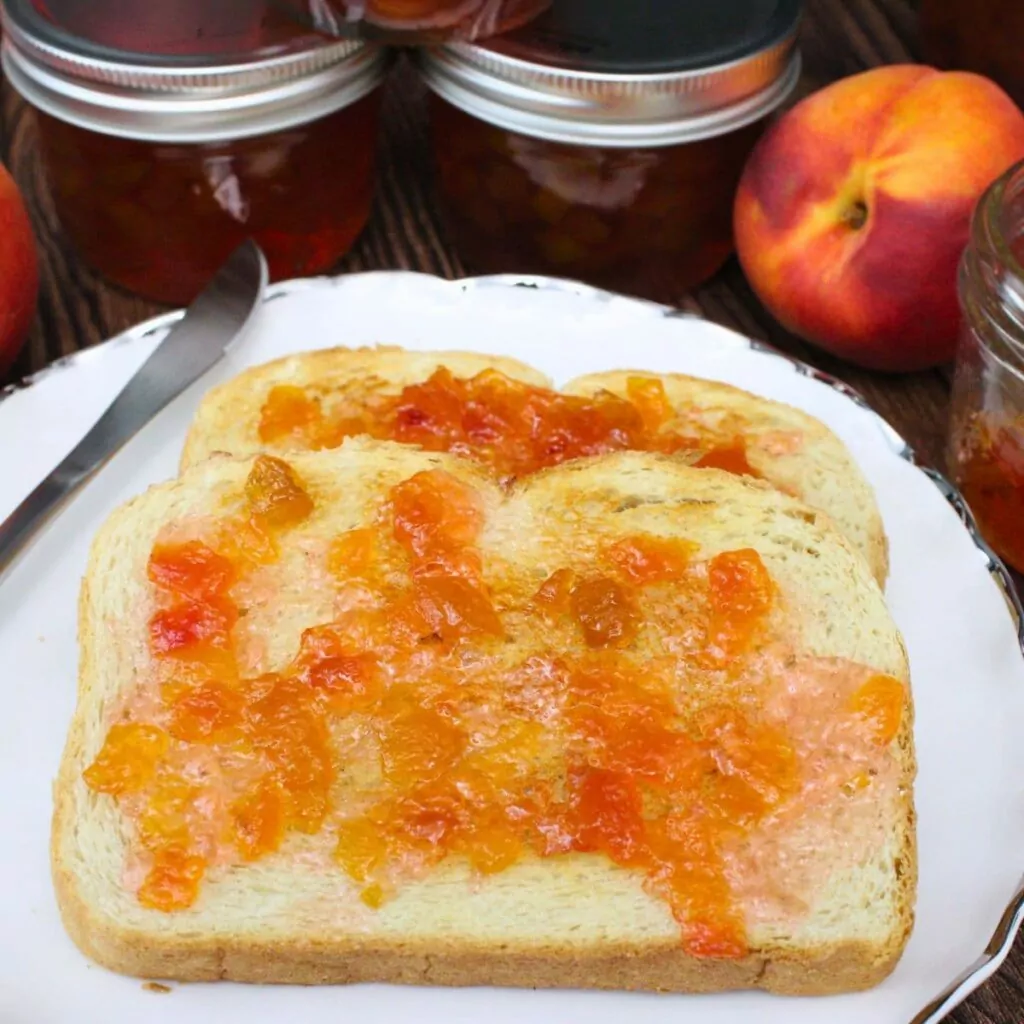 Microwave Peach Jam With Fresh Peaches (Whiskey Optional) - Dinners ...