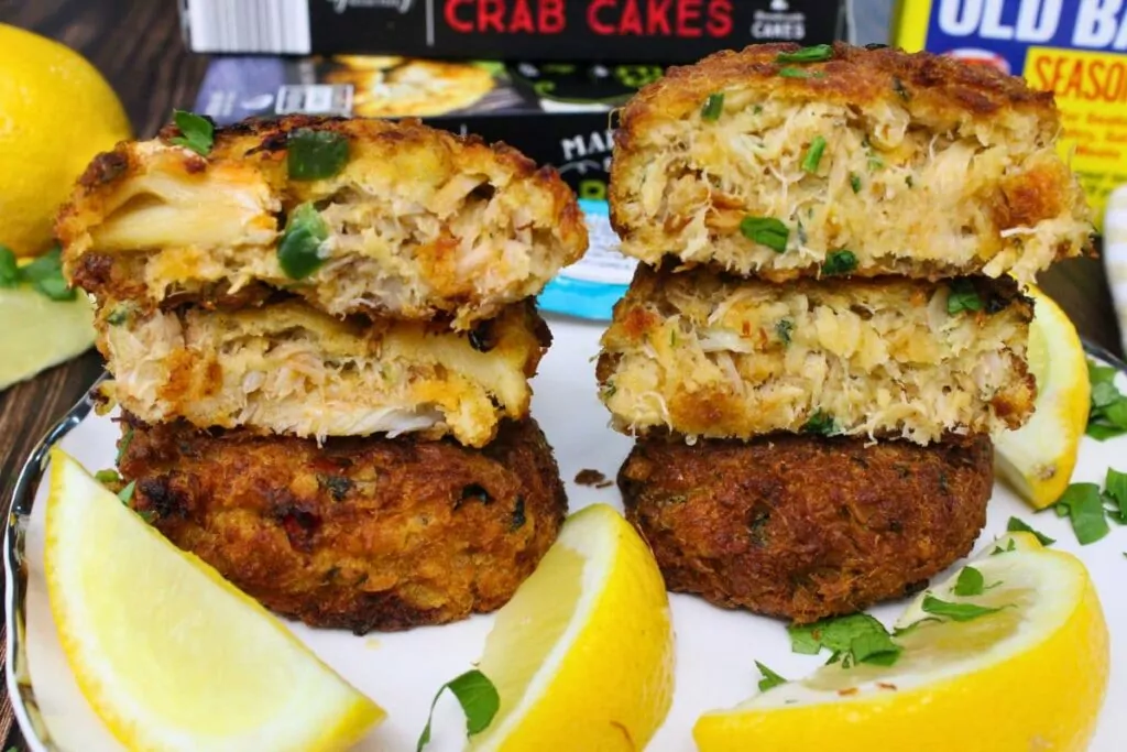 comparison of aldi boardwalk crab cakes vs maryland crab cakes