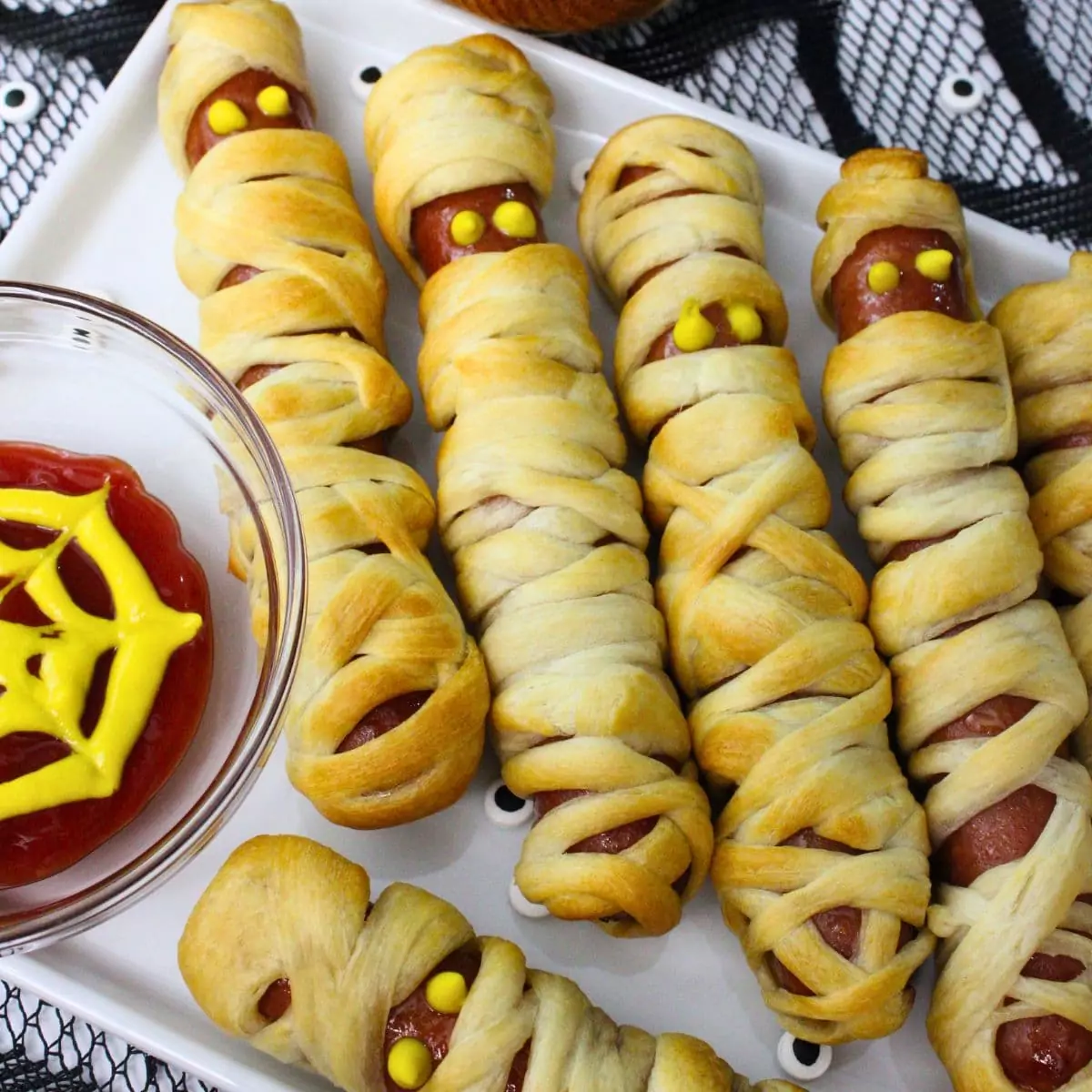 air fryer mummy hot dogs recipe dinners done quick featured image