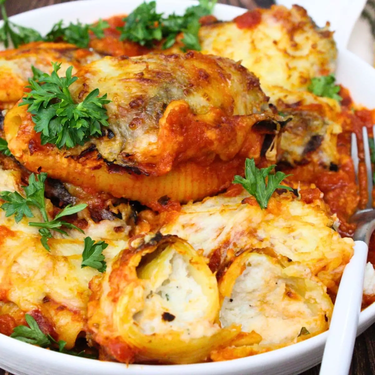 frozen stuffed shells in the air fryer recipe dinners done quick featured image