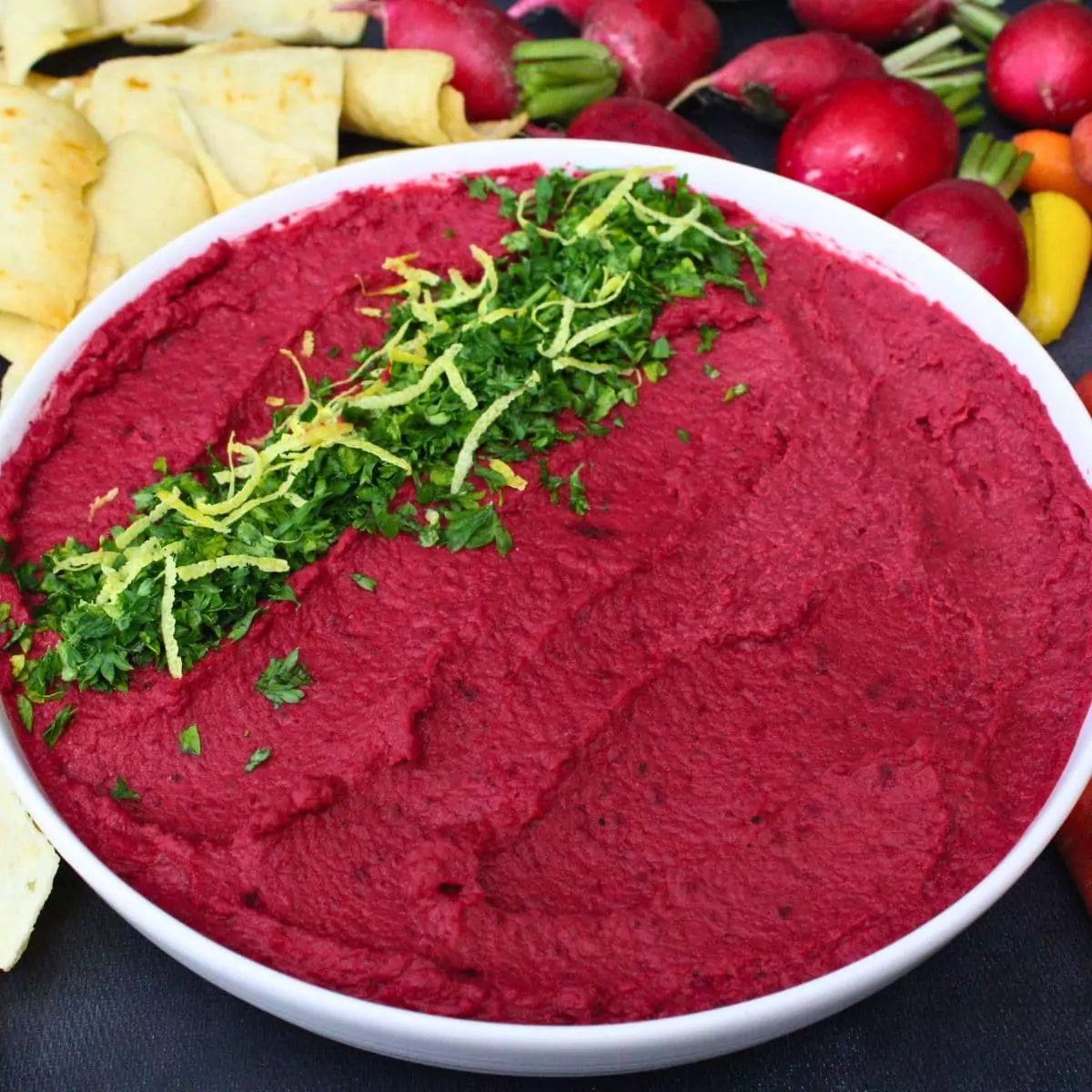 roasted beet hummus recipe dinners done quick featured image