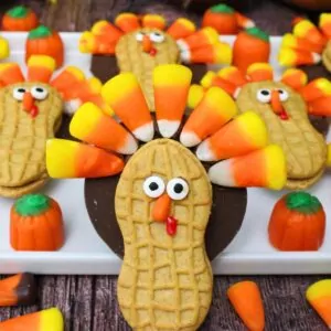 nutter butter turkey cookies recipe dinners done quick featured image