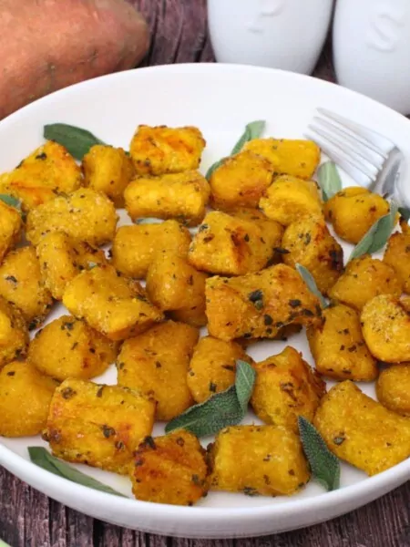 trader joe's sweet potato gnocchi in the air fryer recipe dinners done quick featured image