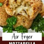 air fryer mozzarella arancini rice balls dinners done quick pinterest