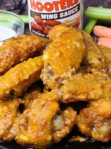 air fryer hooters wings recipe dinners done quick featured image