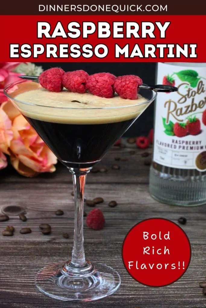 raspberry espresso martini recipe dinners done quick pinterest