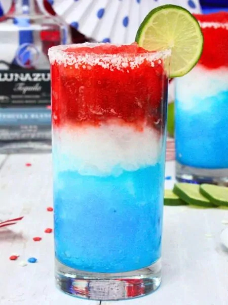 red white and blue margarita recipe dinners done quick featured image